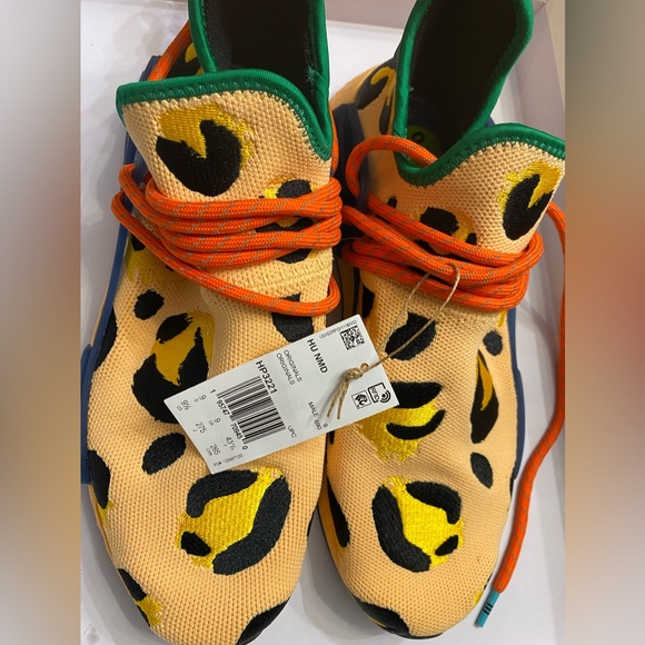 🐆Adidas x Pharrell x NMD Hu Leopard Print Sneakers - Picture 5 of 14